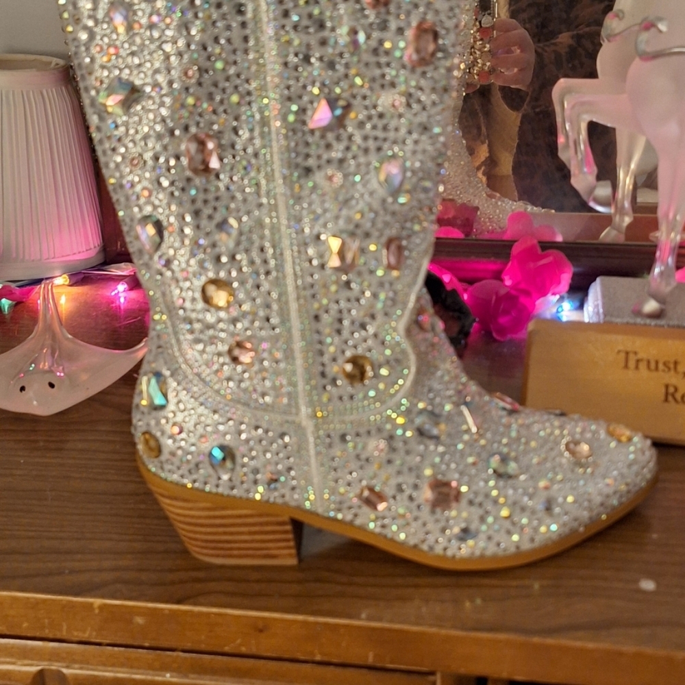 Woo-hoo! Embellished Women's Boots